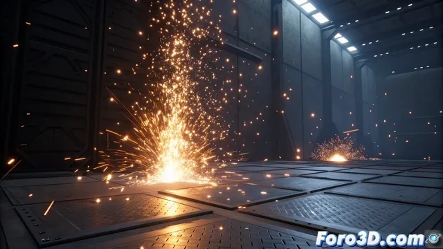 Colisiones de partículas con Niagara en Unreal Engine 5