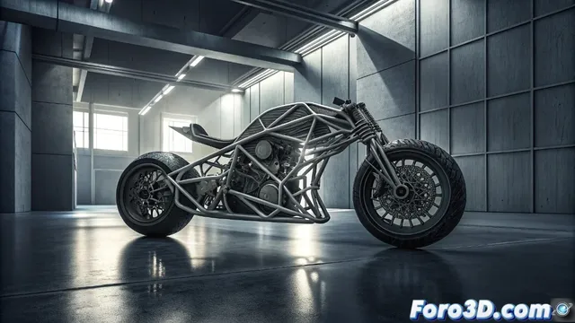 Divergent 3D aplica su tecnología aditiva en la motocicleta conceptual Dagger