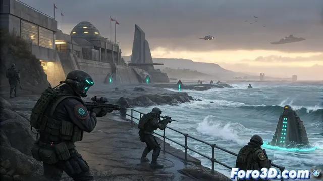 Doctor Who UNIT se enfrenta a los Sea Devils