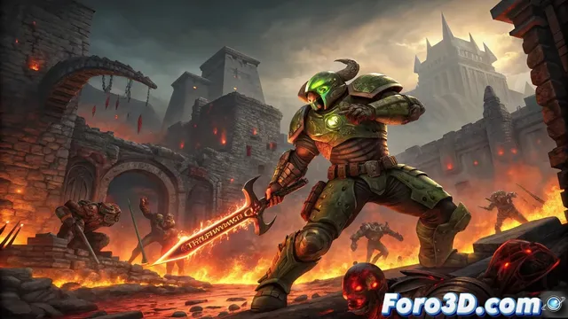 Doom The Dark Ages lleva el caos a la era medieval