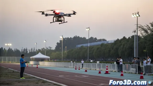 Dron impreso en 3D bate récord mundial de velocidad con 340 km/h