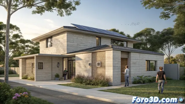 La primera casa impresa en 3D de Australia y el debate que genera