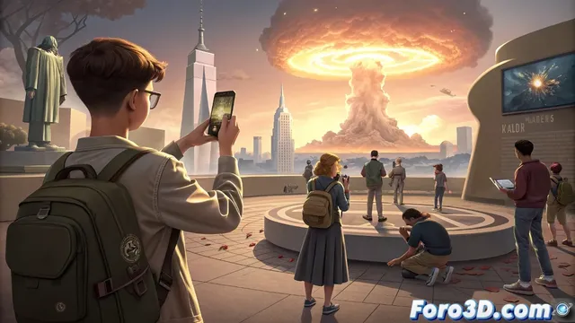 El efecto Oppenheimer en iClone recreando historia viral