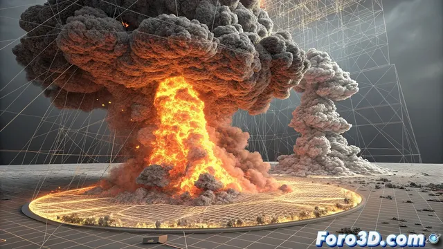Plugins para efectos hiperrealistas de fuego y fluidos en Maya