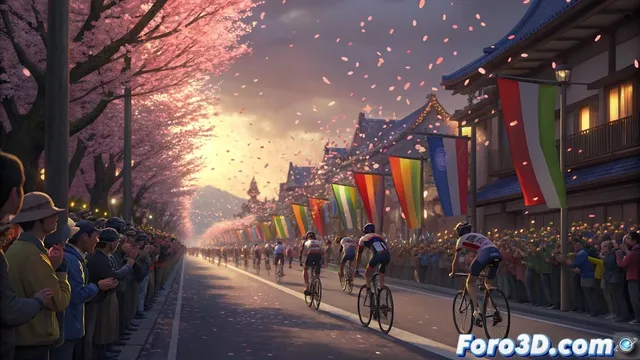 El Saitama Criterium cierra la temporada ciclista con ambiente festivo