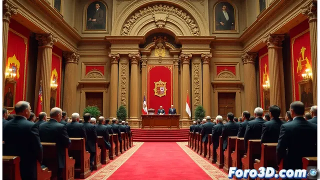 Celebración parlamentaria del 50 aniversario de la monarquía española