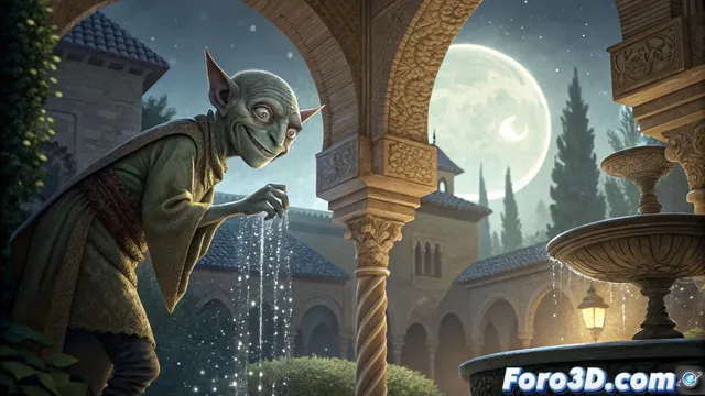 El duende juguetón de la Alhambra: leyenda viva entre muros nazaríes