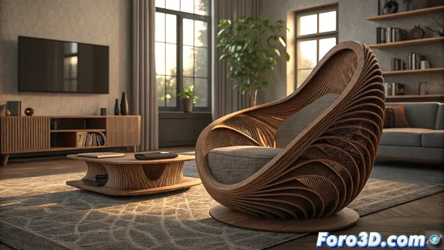 El futuro de los muebles domésticos con impresión 3D