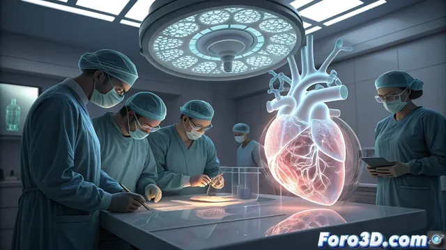 El hospital de Sant Pau empieza a imprimir réplicas de corazones en 3D