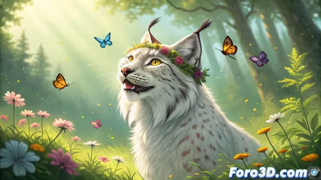 Descubren un lince ibérico leucístico en Jaén: la joya genética de la dehesa