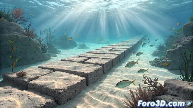 Recreando el camino de bimini con artlantis: guía de renderizado arqueológico submarino