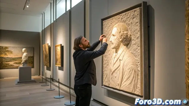 El Museo Thyssen-Bornemisza presenta Tocar para ver, una exposición accesible con relieves táctiles