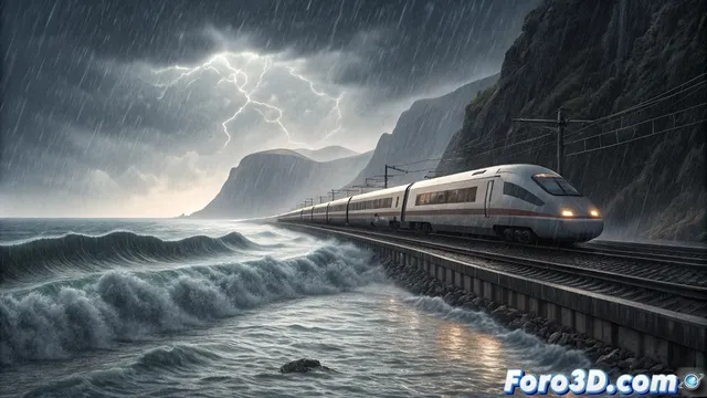 El temporal Alice suspende trenes entre Castellón y Barcelona