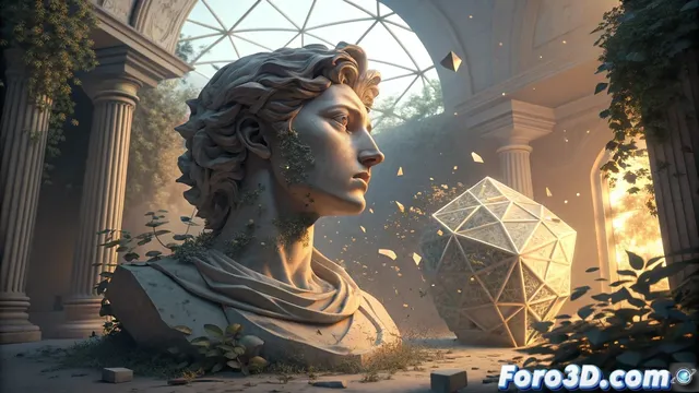 Los errores en modelado 3D como impulsores de estilo artístico único