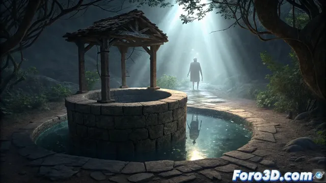 El pozo de la sombra inversa: leyenda africana y modelado 3D