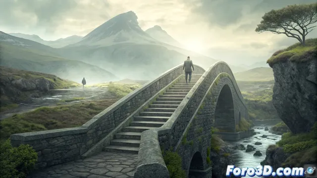 El puente de las escaleras: leyenda escocesa y desarrollo en Pico-8