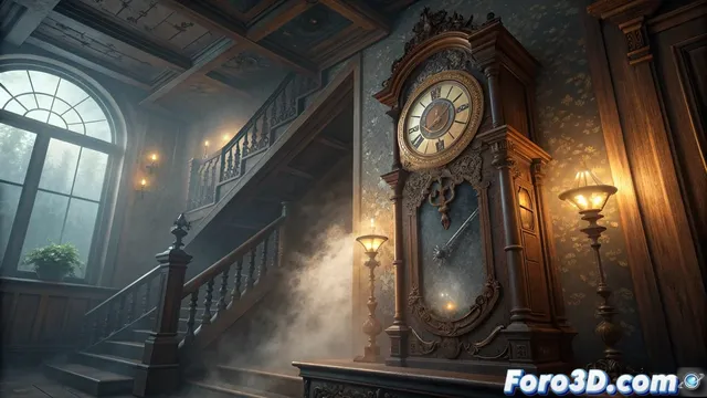 El reloj de pared que retrocede: mito, historia y creación en Synfig