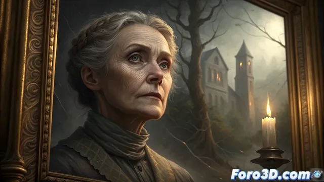 El retrato que envejece: mito gótico y recreación digital en Meshroom