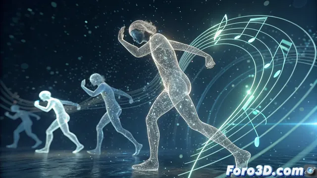 La coreografía y la música como alma de la animación 3D