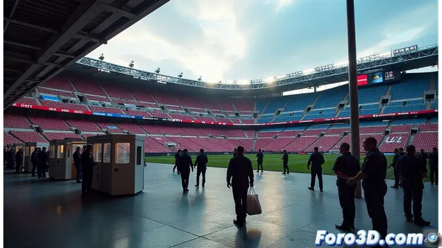 El Santiago Bernabéu se prepara para la NFL con medidas de seguridad extremas