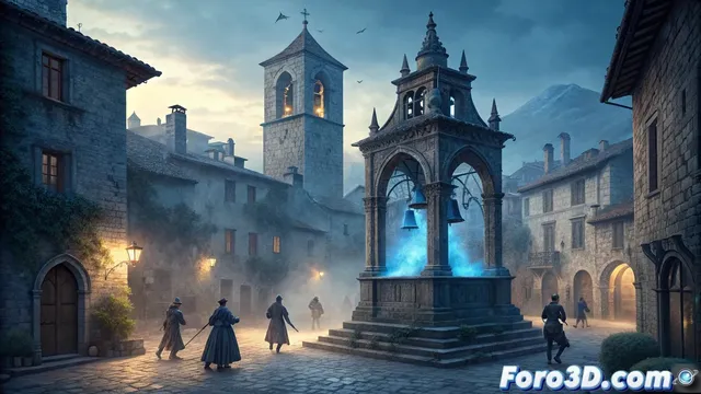 La leyenda del campanario silencioso y su representación en 3D con Blender