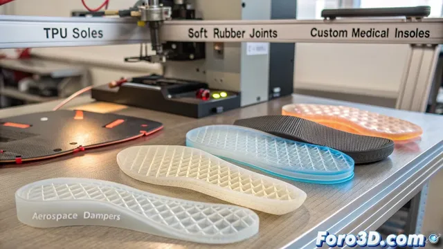Los elastómeros están transformando la impresión 3D