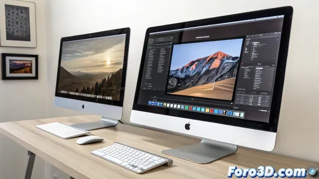Eleccion entre iMac 21 y 27 pulgadas para edicion de video y trabajo 3d