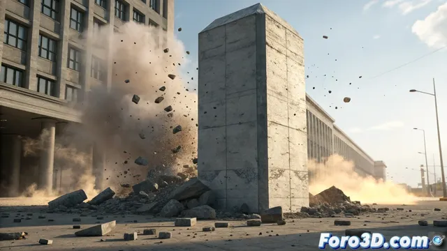 Guía para emitir partículas desde objetos RBD fracturados en Houdini
