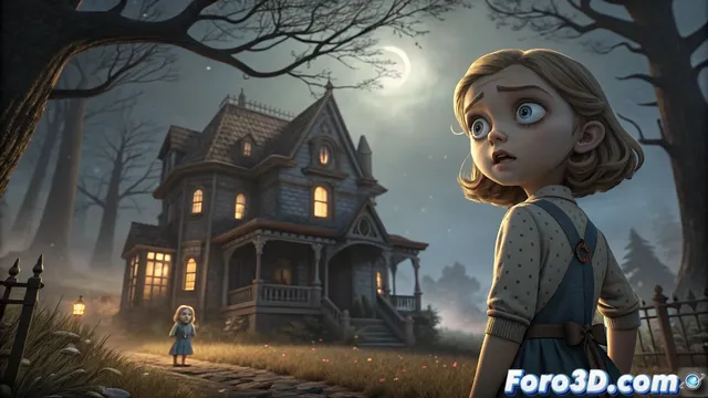 Encuentra las diferencias, el corto de terror animado de Rubika