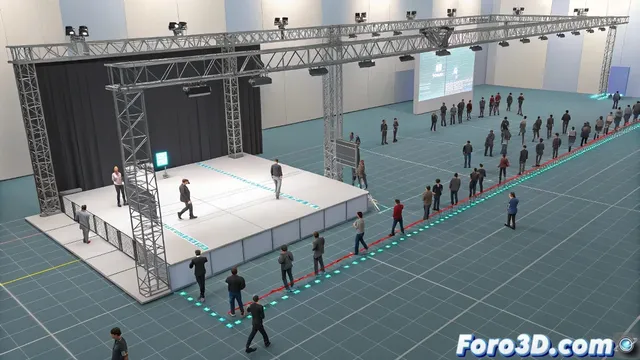 Solucionar problemas de animación con Biped Crowd en 3ds Max