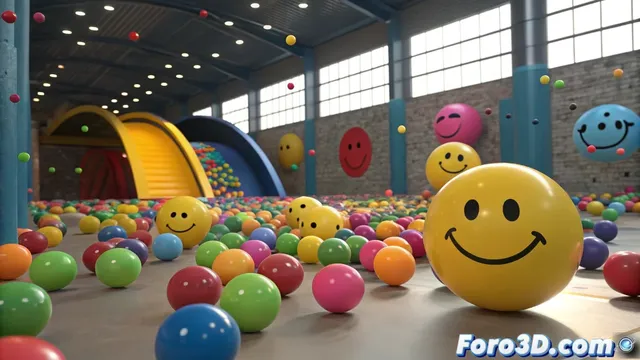 Crear movimiento natural en muchas bolas en 3ds Max sin volverse loco