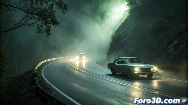 La leyenda del espectro del conductor invertido en Blender