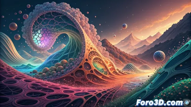 Matemáticas y algoritmos como herramientas creativas en el arte 3D generativo