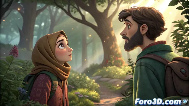 Disney comparte clip exclusivo de Forevergreen cortometraje artesanal