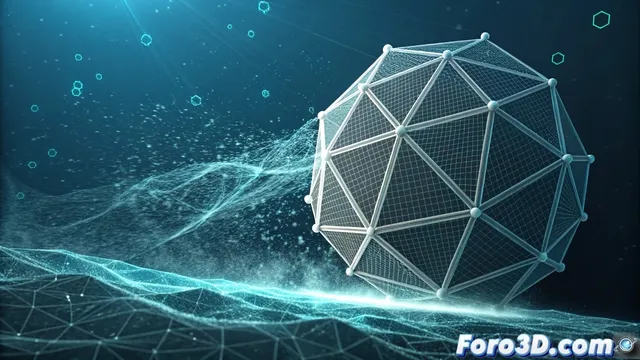 Contener partículas dentro de malla de logotipo en RealFlow