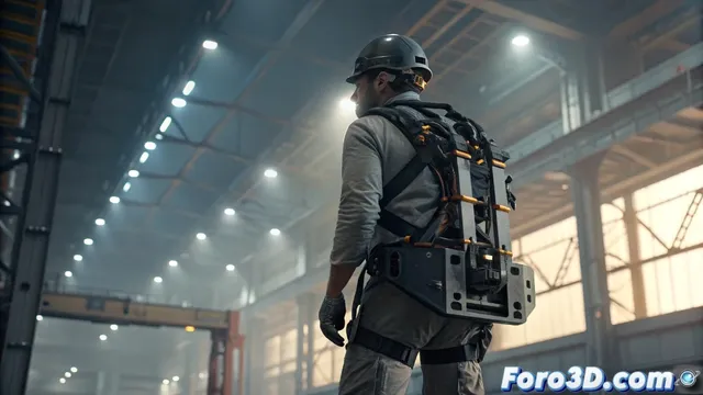 ExoAtlant Torso: exoesqueleto pasivo para soporte lumbar