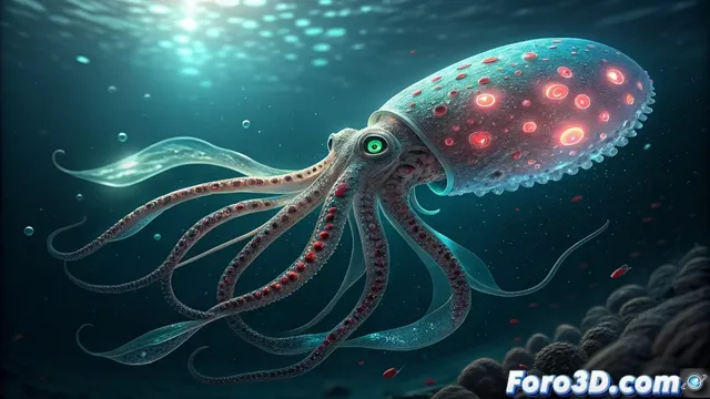 El enigmático calamar fresa y cómo representarlo con OpenToonz