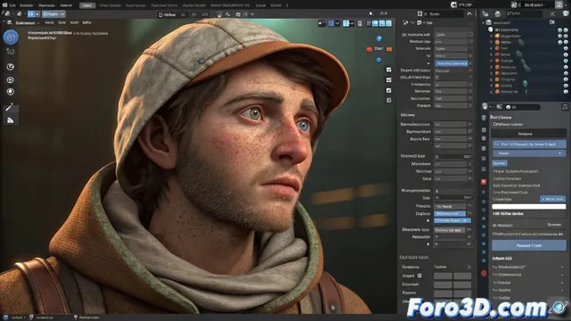 Exportar animación con texturas en Blender