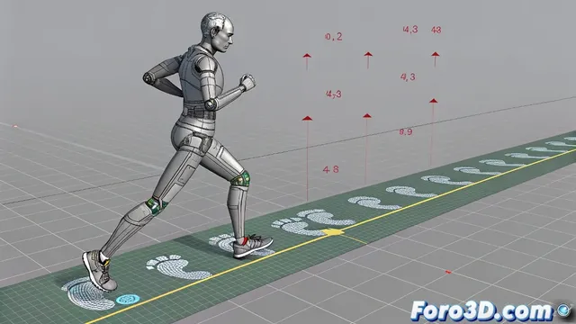 Cómo duplicar un ciclo de carrera en Biped para lograr un desplazamiento continuo