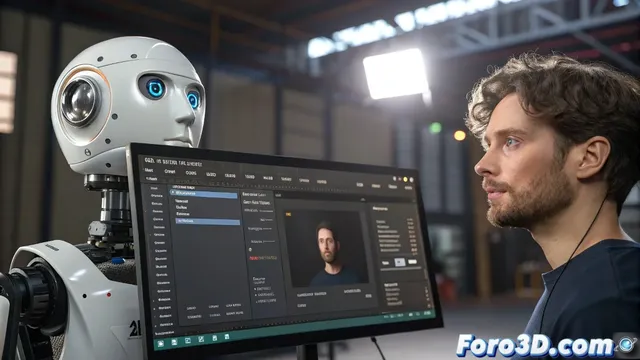 Conectar Face Robot con webcam para animar en tiempo real