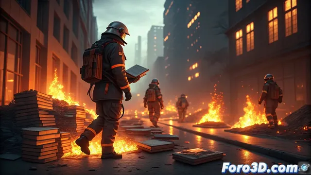 El despertar de Montag en una sociedad que quema libros