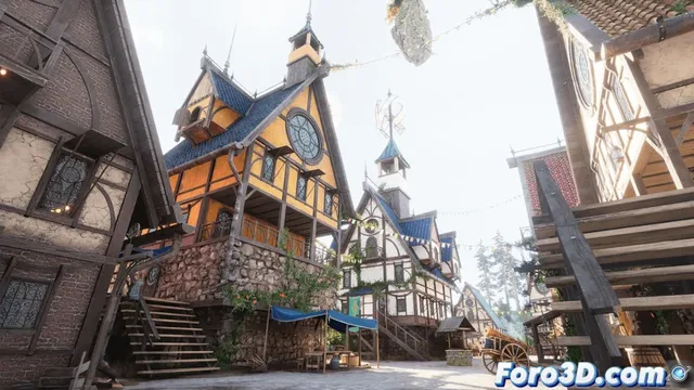Crea ciudades flotantes con este pack gratuito de 350 assets para Unreal Engine