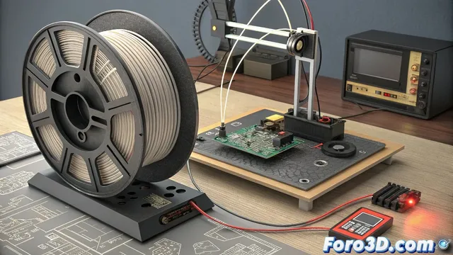 Conductive PLA: La electricidad meets la impresión 3D