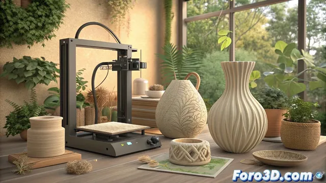 PLA con fibras de bambú: La sostenibilidad con textura natural