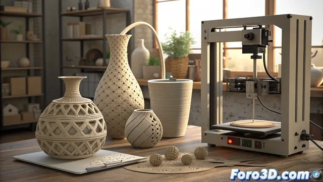 PLA con partículas de cerámica: La porcelana digital en impresión 3D