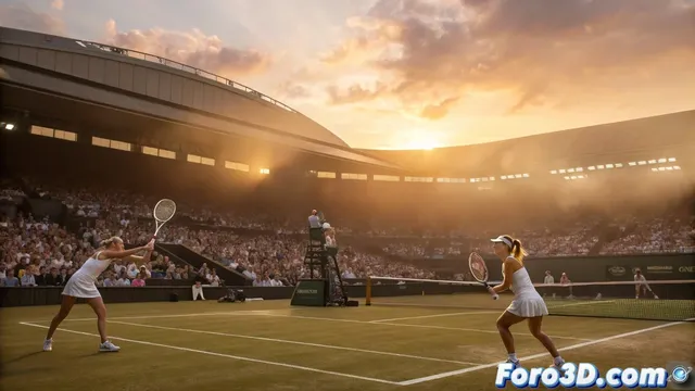 Wimbledon 2025: La tecnología 3D detrás de la final histórica entre Świątek y Anisimova