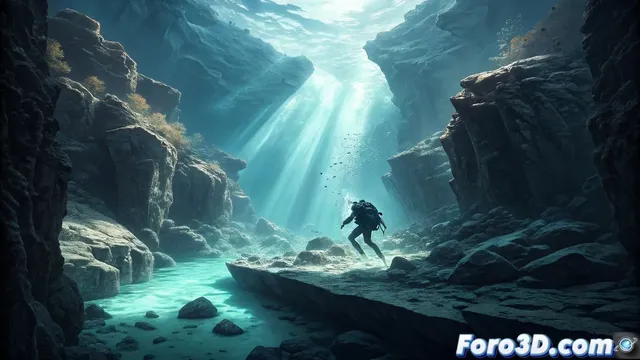 Creando la fisura de silfra en maya: donde se encuentran dos continentes