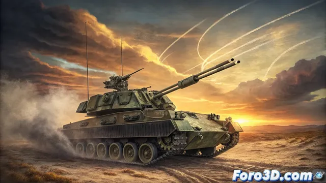 El Flakpanzer Gepard: el cazador aéreo alemán basado en el Leopard 1