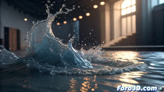 Novedades en simulación de fluidos con Blender 5