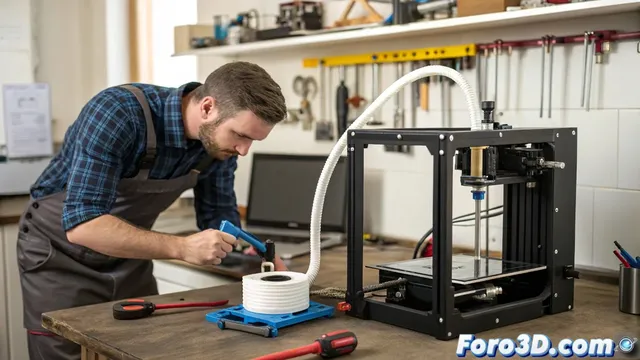 Fontaneros con impresora 3D para reparaciones a medida